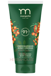 Margarita Hydratačný telový krém s rakytníkovým olejom na suchú pokožku (200ml) Obrázok pre Margarita Hydratačný telový krém s rakytníkovým olejom na suchú pokožku (200ml)