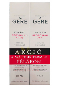 Gere Olej z hroznových jadierok lisovaný za studena (2 x 250ml) Obrázok pre Gere Olej z hroznových jadierok lisovaný za studena (2 x 250ml)