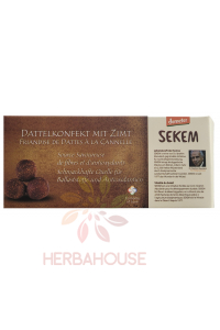Demeter Sekem Bio Datľové guličky so škoricou (120g) Obrázok pre Demeter Sekem Bio Datľové guličky so škoricou (120g)