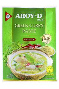 Aroy-D Zelená kari pasta (50g) Obrázok pre Aroy-D Zelená kari pasta (50g)