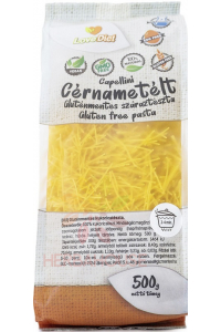 LoveDiet Bezlepkové kukuričné cestoviny capellini - niťovky (500g) Obrázok pre LoveDiet Bezlepkové kukuričné cestoviny capellini - niťovky (500g)
