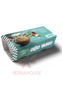 Vamos! Hnedá ryža varená – hotová dlhozrnná ryža, rýchla príloha (2 x 125g) Obrázok pre Vamos! Hnedá ryža varená – hotová dlhozrnná ryža, rýchla príloha (2 x 125g)