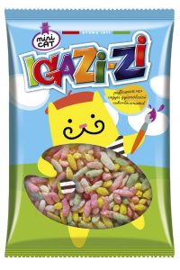 Obrázok pre IgaZi-Zi Puffovaná ryža s miešanou ovocnou príchuťou a cukrovou polevou (70g)