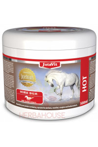 Obrázok pre Jutavit Hot Pferdebalsam konský masážny balzam s chilli, mentolom, gáfrom - hrejivý (500ml)