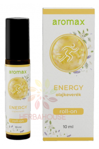Aromax Energy Roll-on aromaterapeutická olejová zmes - pomaranč, levanduľa a céder (10ml) Obrázok pre Aromax Energy Roll-on aromaterapeutická olejová zmes - pomaranč, levanduľa a céder (10ml)