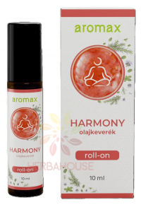 Aromax Harmony Roll-on aromaterapeutická olejová zmes - citrón, mäta, rozmarín a céder (10ml) Obrázok pre Aromax Harmony Roll-on aromaterapeutická olejová zmes - citrón, mäta, rozmarín a céder (10ml)