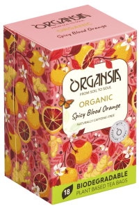 Organsia Bio Spicy Blood Orange – korenistý čaj s krvavým pomarančom (18ks) Obrázok pre Organsia Bio Spicy Blood Orange – korenistý čaj s krvavým pomarančom (18ks)