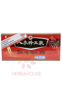 SanJing Ginseng Royal Jelly – ženšenové ampulky s materskou kašičkou (10 × 10ml) Obrázok pre SanJing Ginseng Royal Jelly – ženšenové ampulky s materskou kašičkou (10 × 10ml)