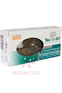 Obrázok pre Dr. Müller Tea Tree oil mydlo s lístkami čajovníka (100g)