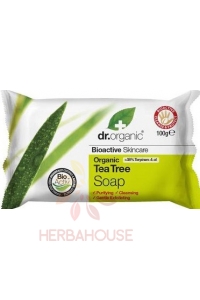 Obrázok pre Dr. Organic Bio mydlo Tea Tree - čajovník (100g)