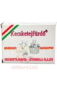 Obrázok pre Kecsketejfürdő Sövénykúti Mydlo so srvátkou z kozieho mlieka a levanduľou (100g)