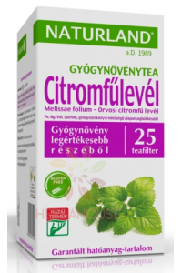Obrázok pre Naturland Porciovaný čaj Medovka lekárska list (25ks)