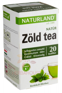 Obrázok pre Naturland Porciovaný zelený čaj (20ks) 