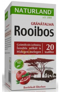Obrázok pre Naturland Porciovaný čaj Rooibos a granátové jablko (20ks)