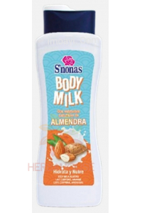 Obrázok pre S´nonas Telové mlieko s mandľovým olejom (400ml)