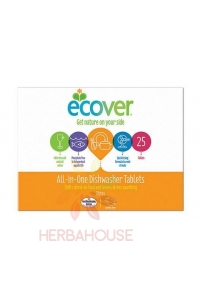 Obrázok pre Ecover All in One Tablety do umývačky riadu (25ks)