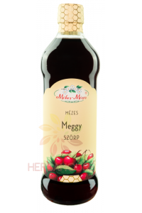 Obrázok pre Méhes Mézes Višňový sirup s cukrom a medom (500ml)