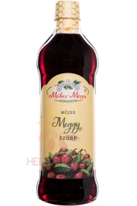 Obrázok pre Méhes Mézes Višňový sirup s cukrom a medom (500ml)