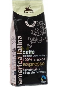 Obrázok pre Alce Nero Bio Arabica Espresso zrnková káva - mletá (250g)