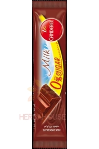 Obrázok pre Canderel Mliečna čokoláda bez cukru so sladidlami (30g)