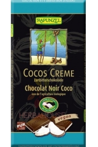 Obrázok pre Rapunzel Bio Horko mliečna čokoláda s kokosovou náplňou bez laktózy (100g)