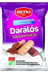 Obrázok pre Detki Mlynčekové sušienky vanilkové a kakaové bez cukru (180g)