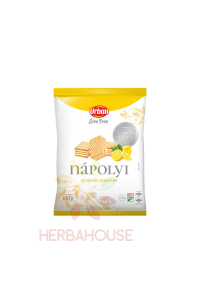 Obrázok pre Urbán Oblátky plnené krémom s citrónovou príchuťou bez cukru (180g)