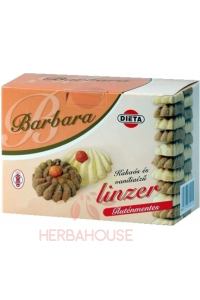 Obrázok pre Barbara Bezlepkové Linecké sušienky kakaové a vanilkové (150g)