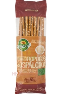 Obrázok pre Biopont Bio Špaldové tyčinky extra dlhé, sezamové, slané (90g)