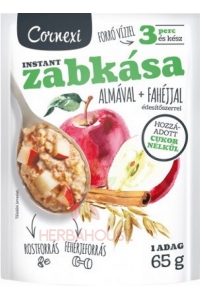 Obrázok pre Cornexi Ovsená kaša jablkovo škoricová bez cukru so sladidlom (65g)