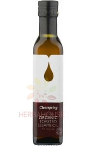 Obrázok pre Clearspring Bio Sezamový olej pražený (500ml)