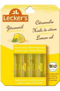 Obrázok pre Lecker´S Bio citrónový olej (4 x 2ml)