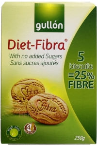 Obrázok pre Gullón Sušienky s vysokým obsahom vlákniny bez pridaného cukru (250g)