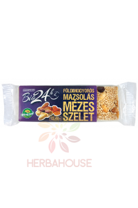Obrázok pre Biopont Bio Medovo arašidová tyčinka so sezamom a hrozienkami (40g)