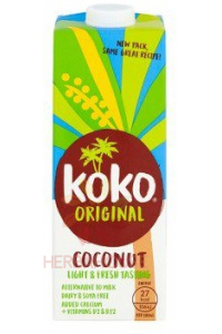 Obrázok pre Koko Dairy Free Kokosové mlieko s vápnikom (1000ml)
