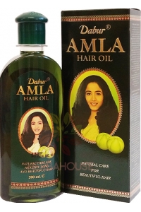 Obrázok pre Dabur Amla Vlasový olej Indický egreš na tmavé až čierne vlasy (200ml)