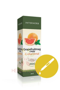 Obrázok pre Interherb Výťažok z grapefruitových jadierok s vitamínom C (20ml)