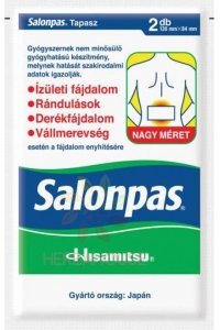 Obrázok pre Hisamitsu Salonpas liečivá náplasť (2ks)