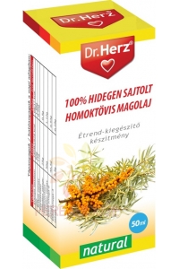 Obrázok pre Dr.Herz 100% Rakytníkový olej lisovaný za studena zo semien (50ml) 