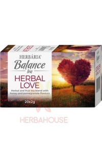 Obrázok pre Herbária Balance Láska Bylinný čaj s príchuťou granátového jablka a medu (20ks)
