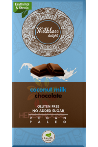 Obrázok pre Health Market Milkless Delight Čokoláda s kokosovým mliekom so sladidlom (80g)