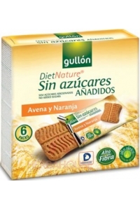 Obrázok pre Gullón Sušienky s ovsom a pomarančovou príchuťou bez cukru (144g)