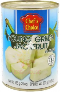 Obrázok pre Chef's Choice Mladý zelený Jackfruit v slanom náleve - kúsky (565g)