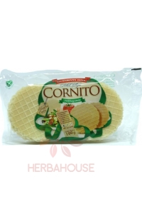 Obrázok pre Cornito Bezlepkové kukurično - zemiakové oblátky s príchuťou cesnaku (100g)