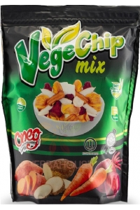 Obrázok pre Flaper Vege Chip Zeleninové chipsy maniok jedlý, sladké zemiaky, mrkva, červená repa (70g) 