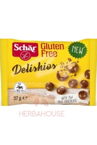 Obrázok pre Schär Delishios Bezlepkové guľôčky v mliečnej čokoláde (37g)
