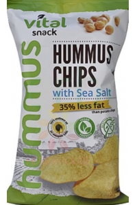 Obrázok pre Golden Snack Hummus chipsy s morskou soľou (65g)