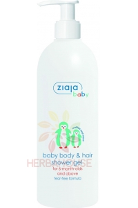 Obrázok pre Ziaja Baby & Kids hypoalergénny sprchový gél na telo a vlasy od 6.mesiaca (400ml)