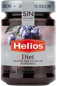 Obrázok pre Helios Čučoriedkový lekvár so sladidlami (280g)