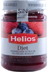 Obrázok pre Helios Lekvár z lesných plodov so sladidlami (280g)